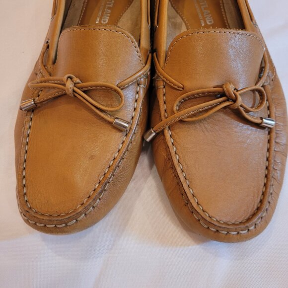 Eastland Women's Marcella Leather Driving Loafer Tan/Cognac Size 8 - Picture 3 of 11
